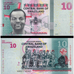 Suazilândia 10 Emalangeni 2015